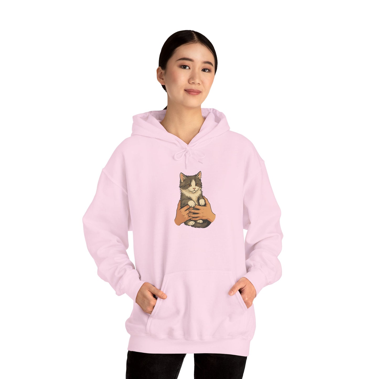 Cat Lover's Unisex Hoodie | Cozy Cat Sweatshirt, Gift for Cat Owners, Cute Animal Apparel, Perfect for Casual Outings, Birthday Present