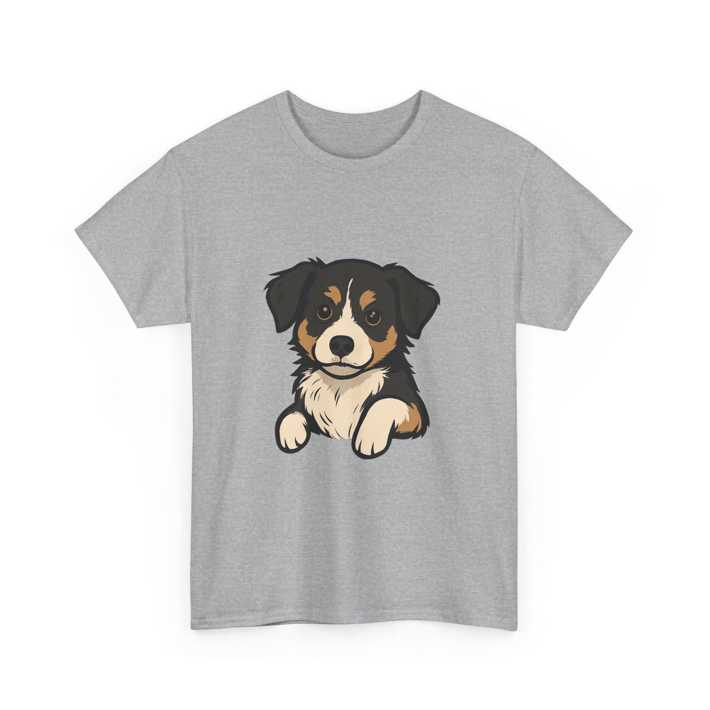 Adorable Dog Graphic Tee, Pet Lover Shirt, Gift for Dog Owners, Casual Everyday Wear, Doggie Vibes T-Shirt