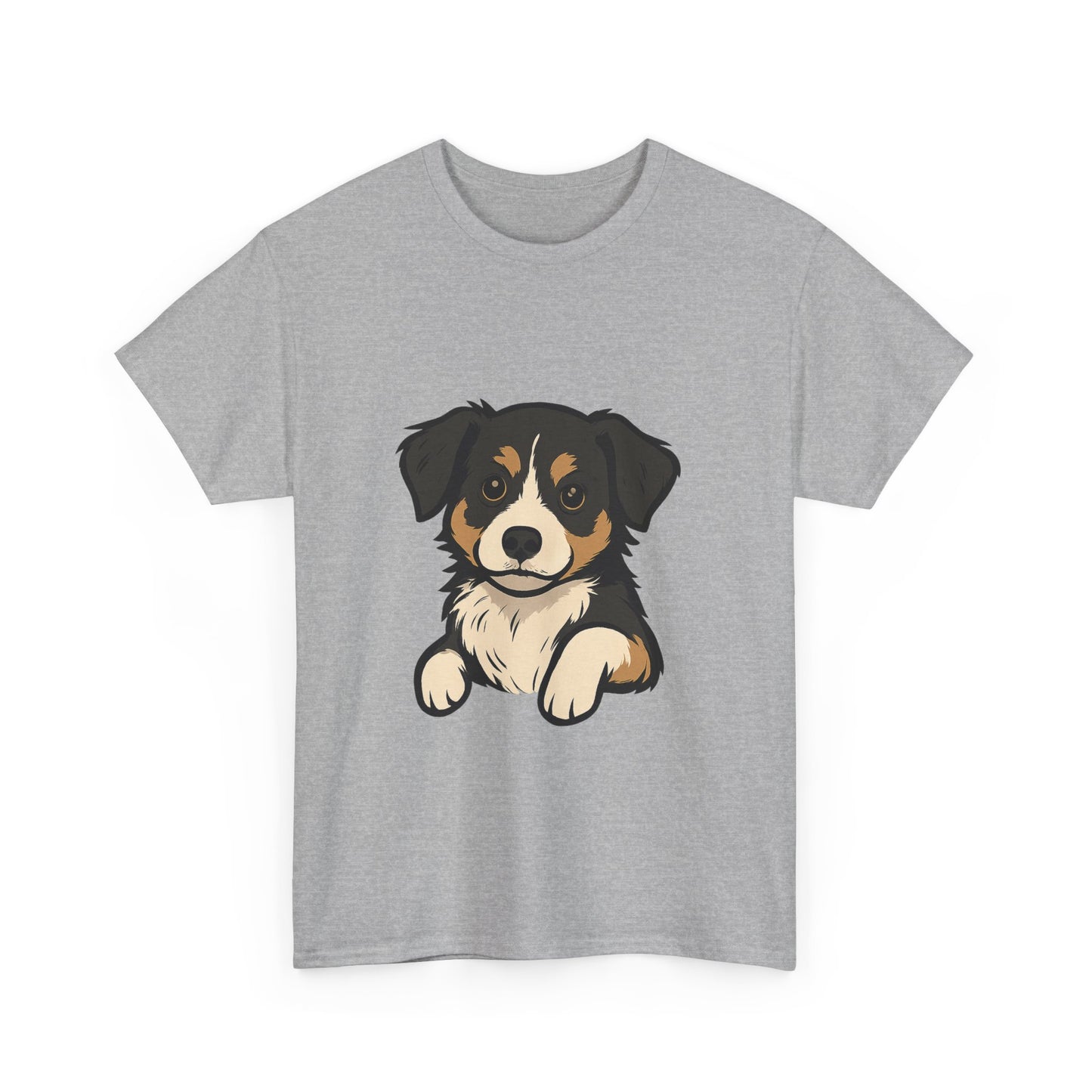 Adorable Dog Graphic Tee, Pet Lover Shirt, Gift for Dog Owners, Casual Everyday Wear, Doggie Vibes T-Shirt