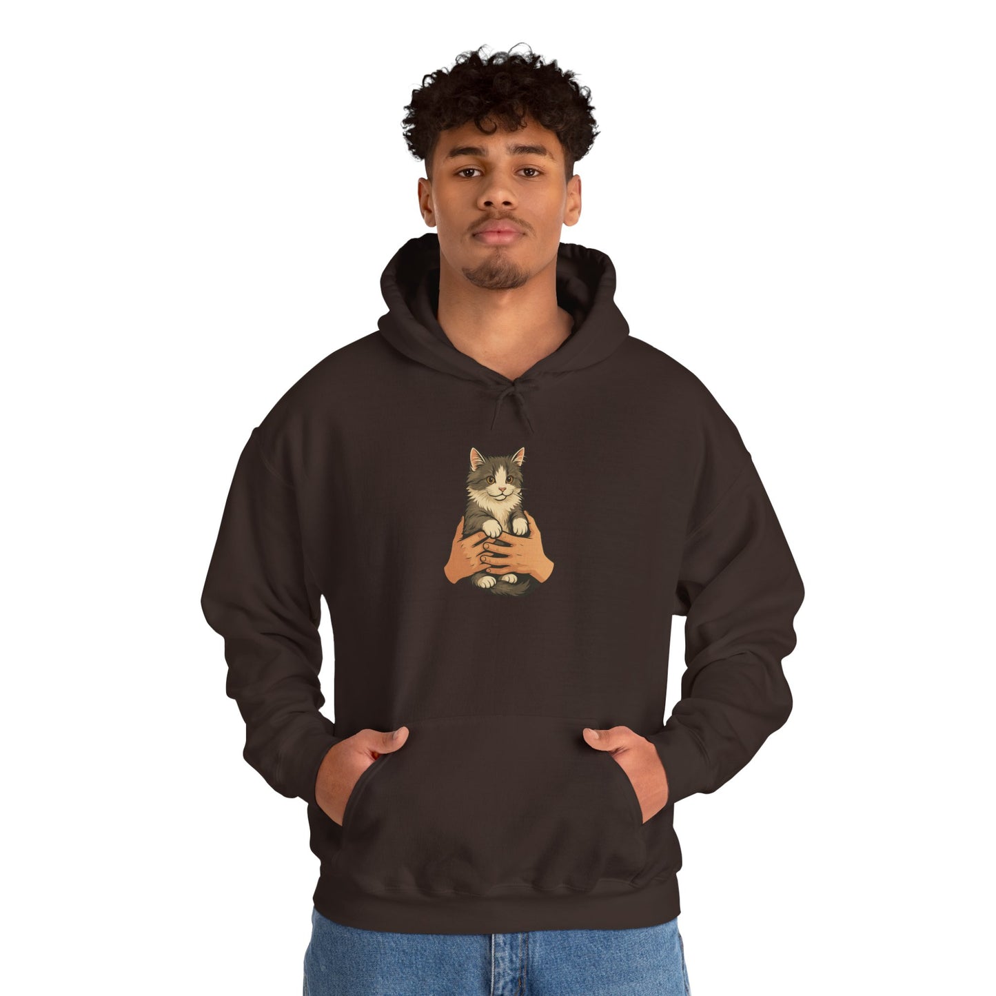 Cat Lover's Unisex Hoodie | Cozy Cat Sweatshirt, Gift for Cat Owners, Cute Animal Apparel, Perfect for Casual Outings, Birthday Present