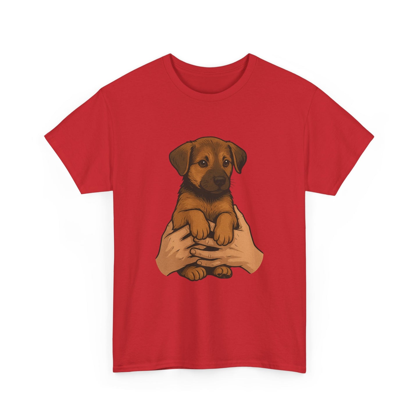 Adorable Puppy Love Unisex Tee - Perfect Gift for Dog Lovers, Animal Rescue Advocates, Pet Adoption Events, Casual Wear, Gift for Dogs