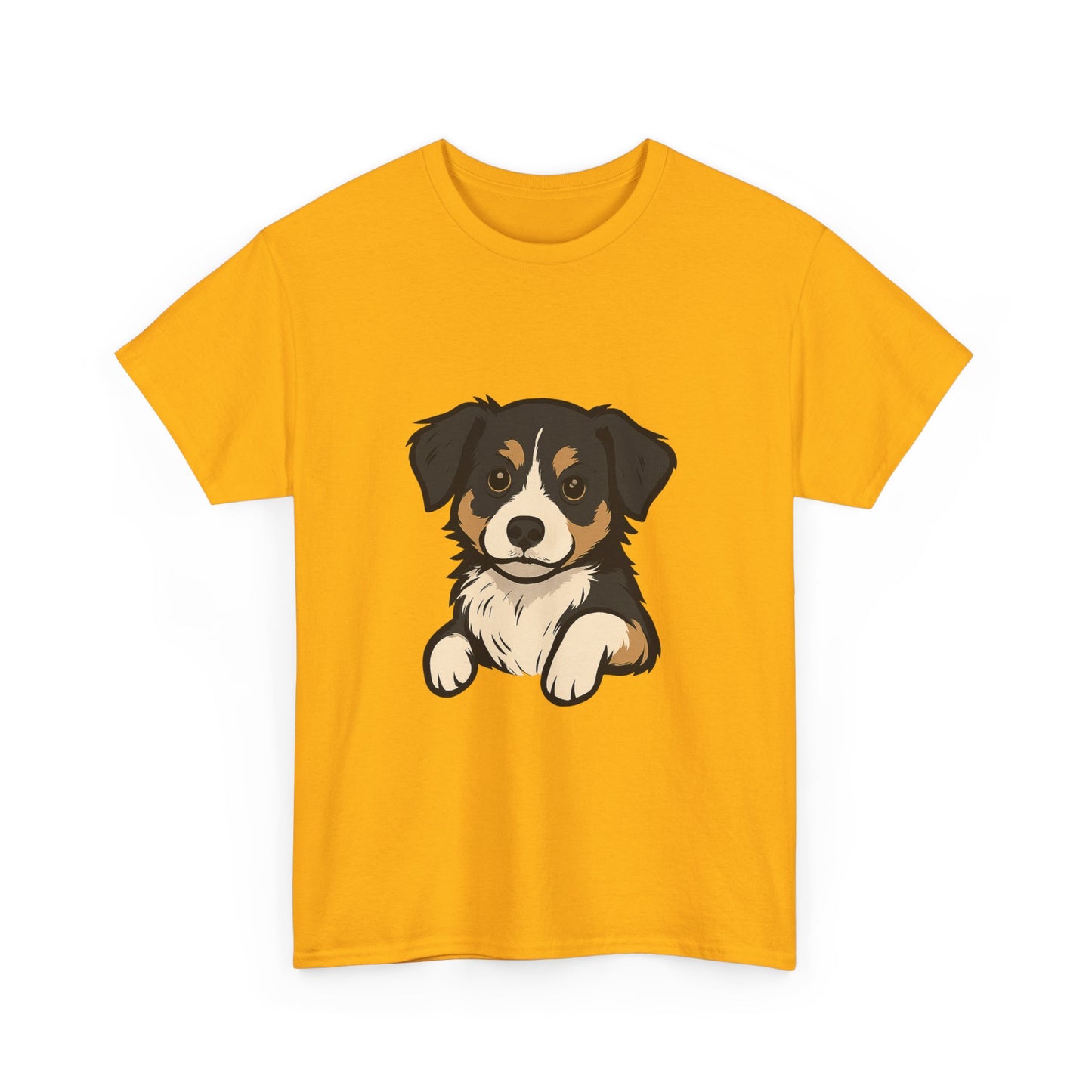 Adorable Dog Graphic Tee, Pet Lover Shirt, Gift for Dog Owners, Casual Everyday Wear, Doggie Vibes T-Shirt