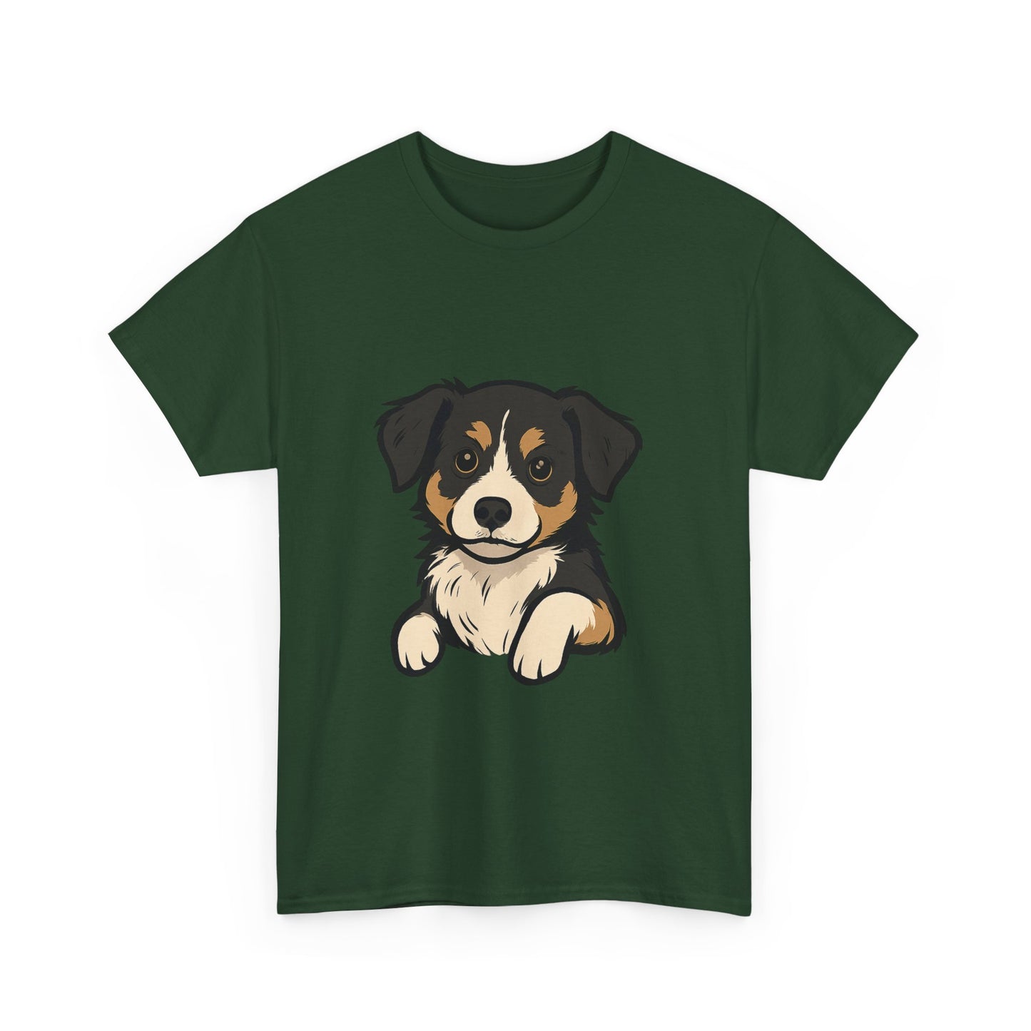 Adorable Dog Graphic Tee, Pet Lover Shirt, Gift for Dog Owners, Casual Everyday Wear, Doggie Vibes T-Shirt