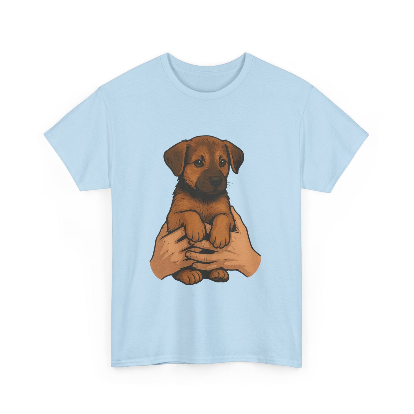 Adorable Puppy Love Unisex Tee - Perfect Gift for Dog Lovers, Animal Rescue Advocates, Pet Adoption Events, Casual Wear, Gift for Dogs