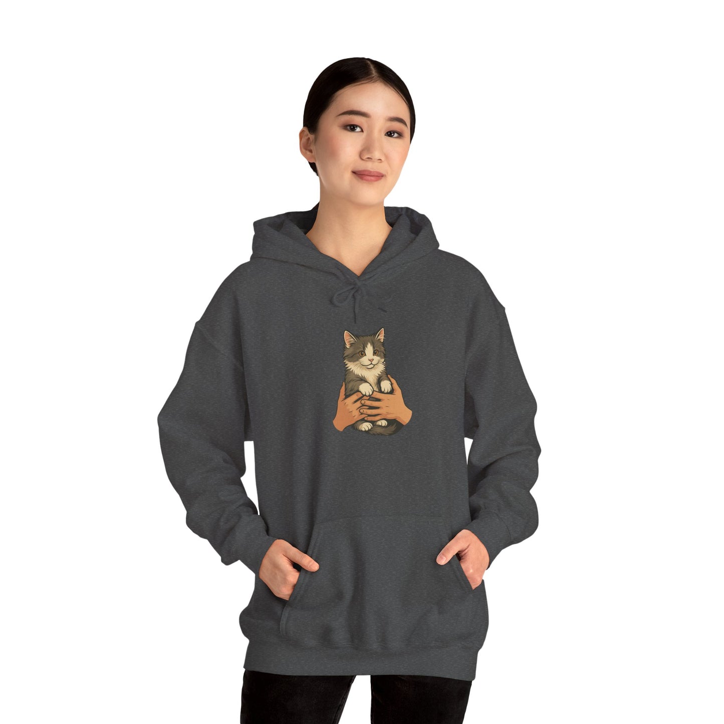 Cat Lover's Unisex Hoodie | Cozy Cat Sweatshirt, Gift for Cat Owners, Cute Animal Apparel, Perfect for Casual Outings, Birthday Present