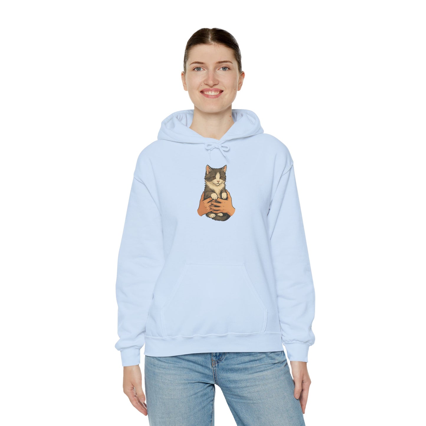 Cat Lover's Unisex Hoodie | Cozy Cat Sweatshirt, Gift for Cat Owners, Cute Animal Apparel, Perfect for Casual Outings, Birthday Present