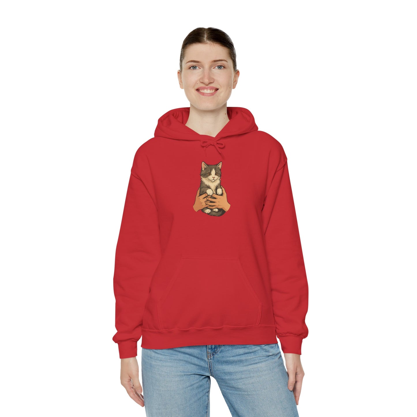 Cat Lover's Unisex Hoodie | Cozy Cat Sweatshirt, Gift for Cat Owners, Cute Animal Apparel, Perfect for Casual Outings, Birthday Present