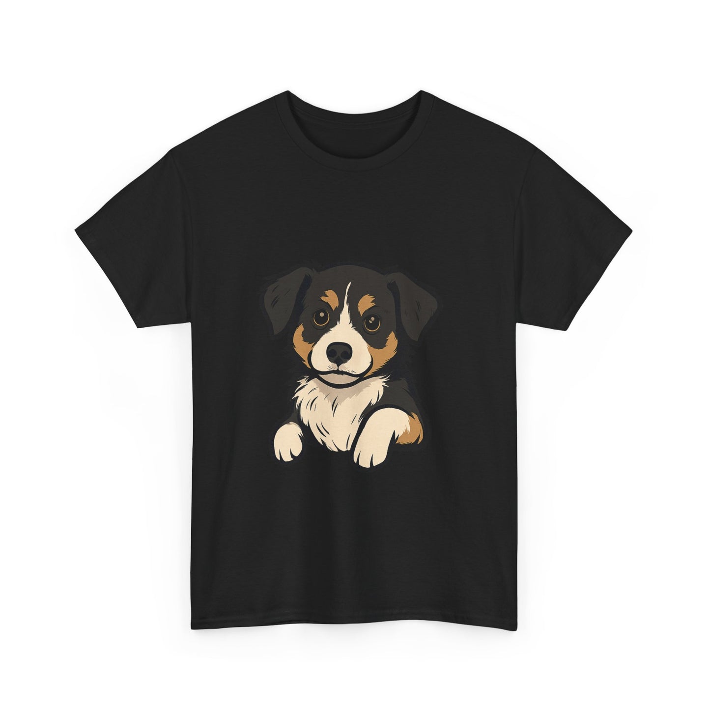 Adorable Dog Graphic Tee, Pet Lover Shirt, Gift for Dog Owners, Casual Everyday Wear, Doggie Vibes T-Shirt