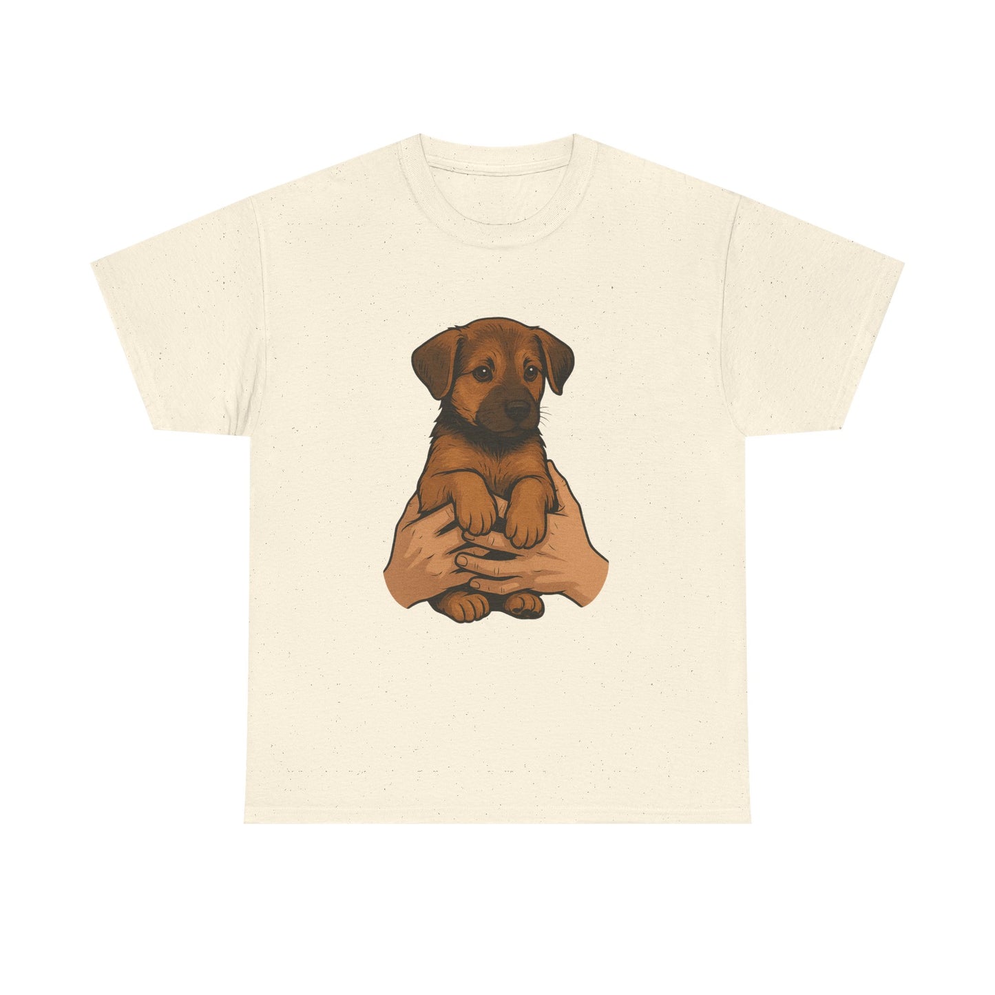 Adorable Puppy Love Unisex Tee - Perfect Gift for Dog Lovers, Animal Rescue Advocates, Pet Adoption Events, Casual Wear, Gift for Dogs