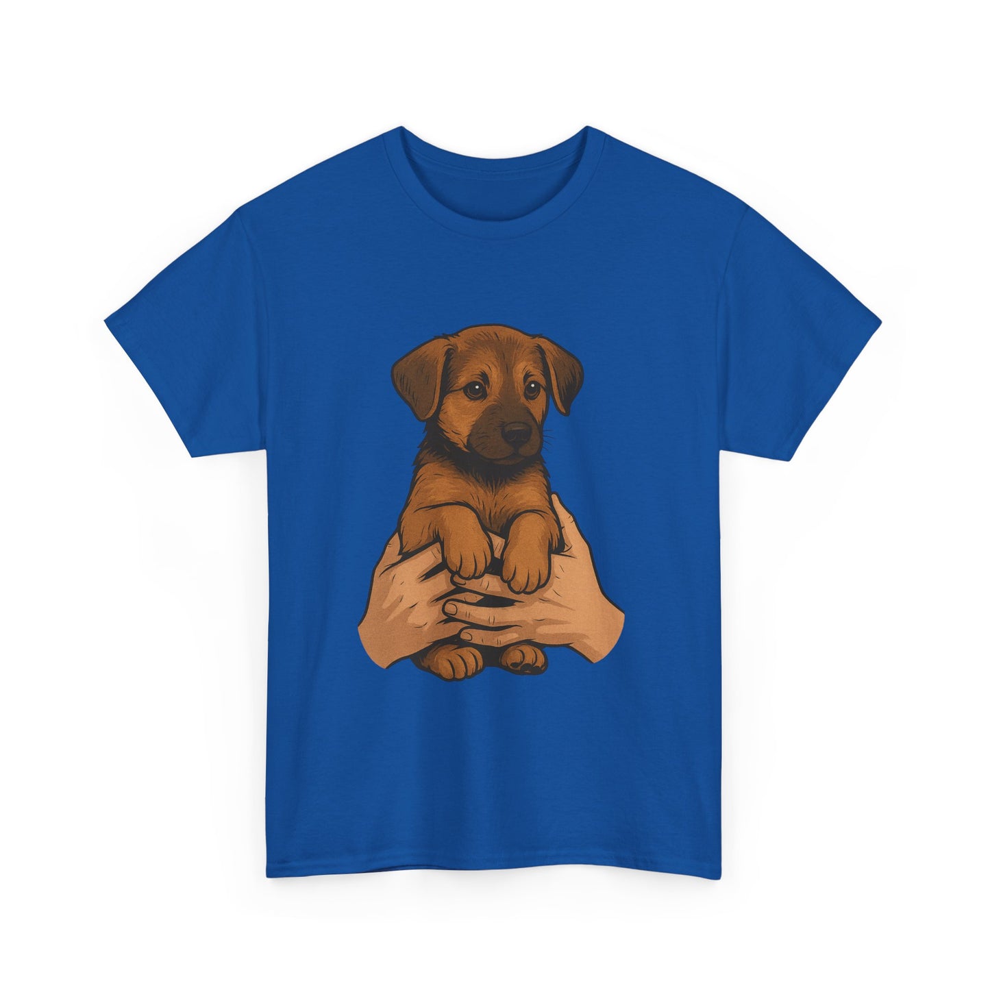 Adorable Puppy Love Unisex Tee - Perfect Gift for Dog Lovers, Animal Rescue Advocates, Pet Adoption Events, Casual Wear, Gift for Dogs