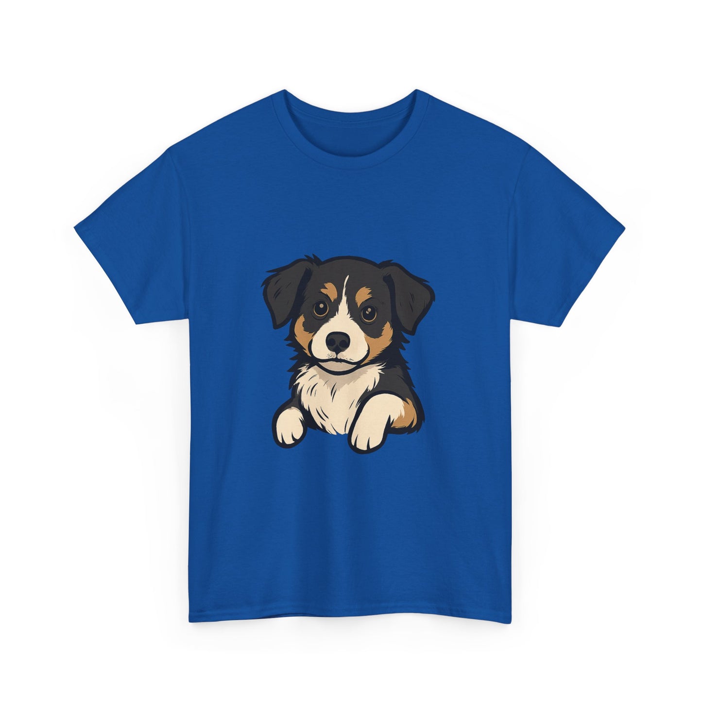 Adorable Dog Graphic Tee, Pet Lover Shirt, Gift for Dog Owners, Casual Everyday Wear, Doggie Vibes T-Shirt
