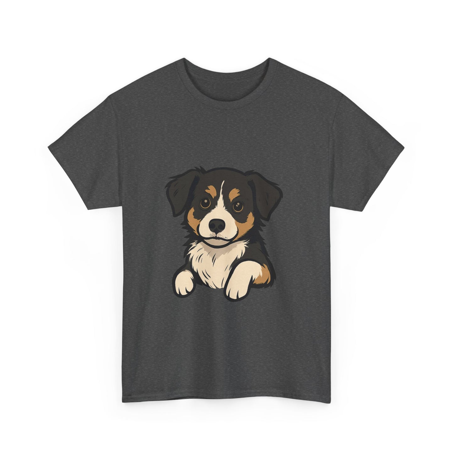 Adorable Dog Graphic Tee, Pet Lover Shirt, Gift for Dog Owners, Casual Everyday Wear, Doggie Vibes T-Shirt