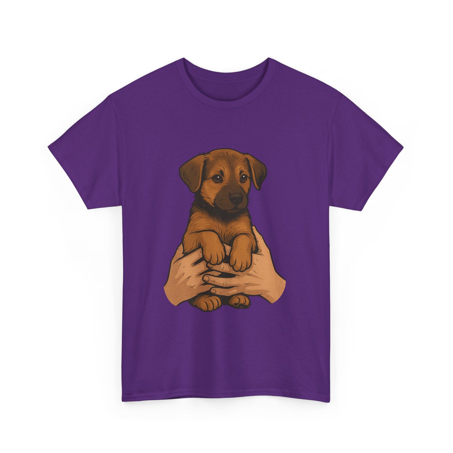Adorable Puppy Love Unisex Tee - Perfect Gift for Dog Lovers, Animal Rescue Advocates, Pet Adoption Events, Casual Wear, Gift for Dogs