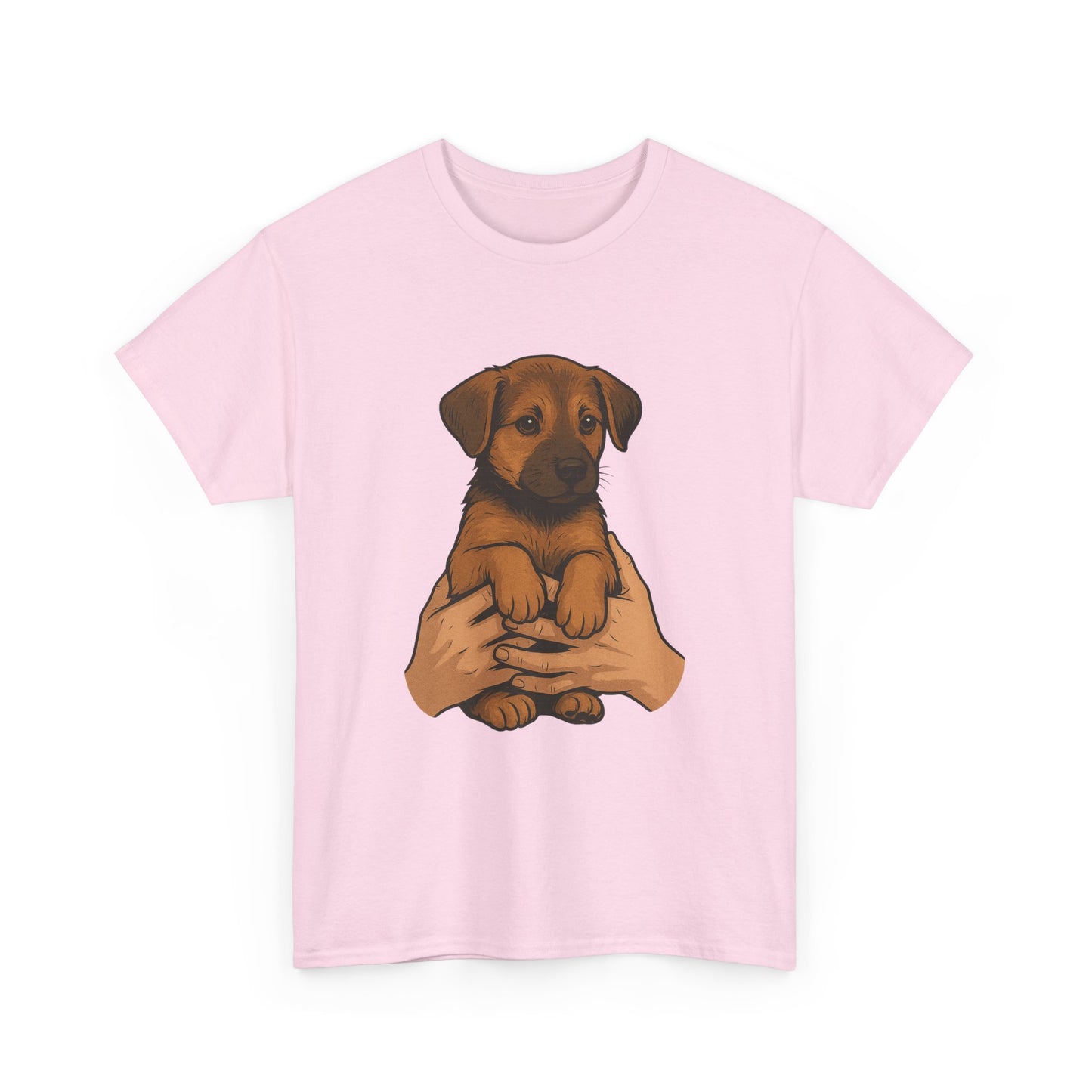 Adorable Puppy Love Unisex Tee - Perfect Gift for Dog Lovers, Animal Rescue Advocates, Pet Adoption Events, Casual Wear, Gift for Dogs