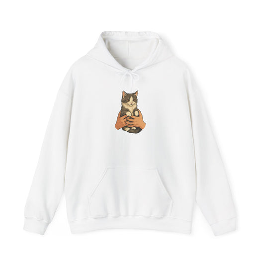 Cat Lover's Unisex Hoodie | Cozy Cat Sweatshirt, Gift for Cat Owners, Cute Animal Apparel, Perfect for Casual Outings, Birthday Present