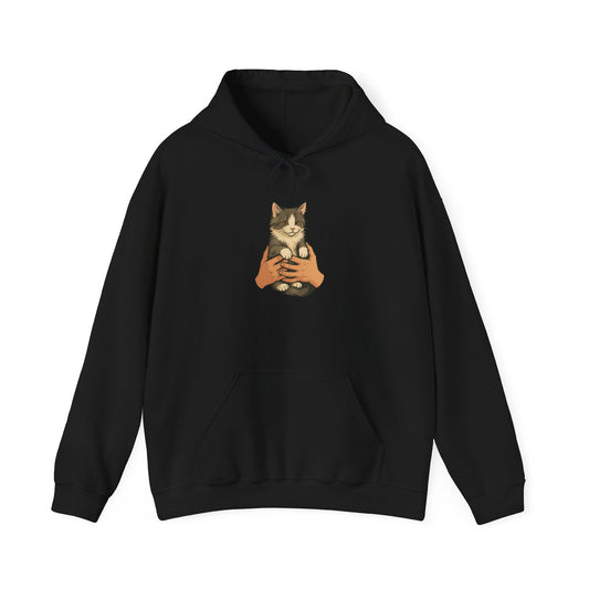 Cat Lover's Unisex Hoodie | Cozy Cat Sweatshirt, Gift for Cat Owners, Cute Animal Apparel, Perfect for Casual Outings, Birthday Present