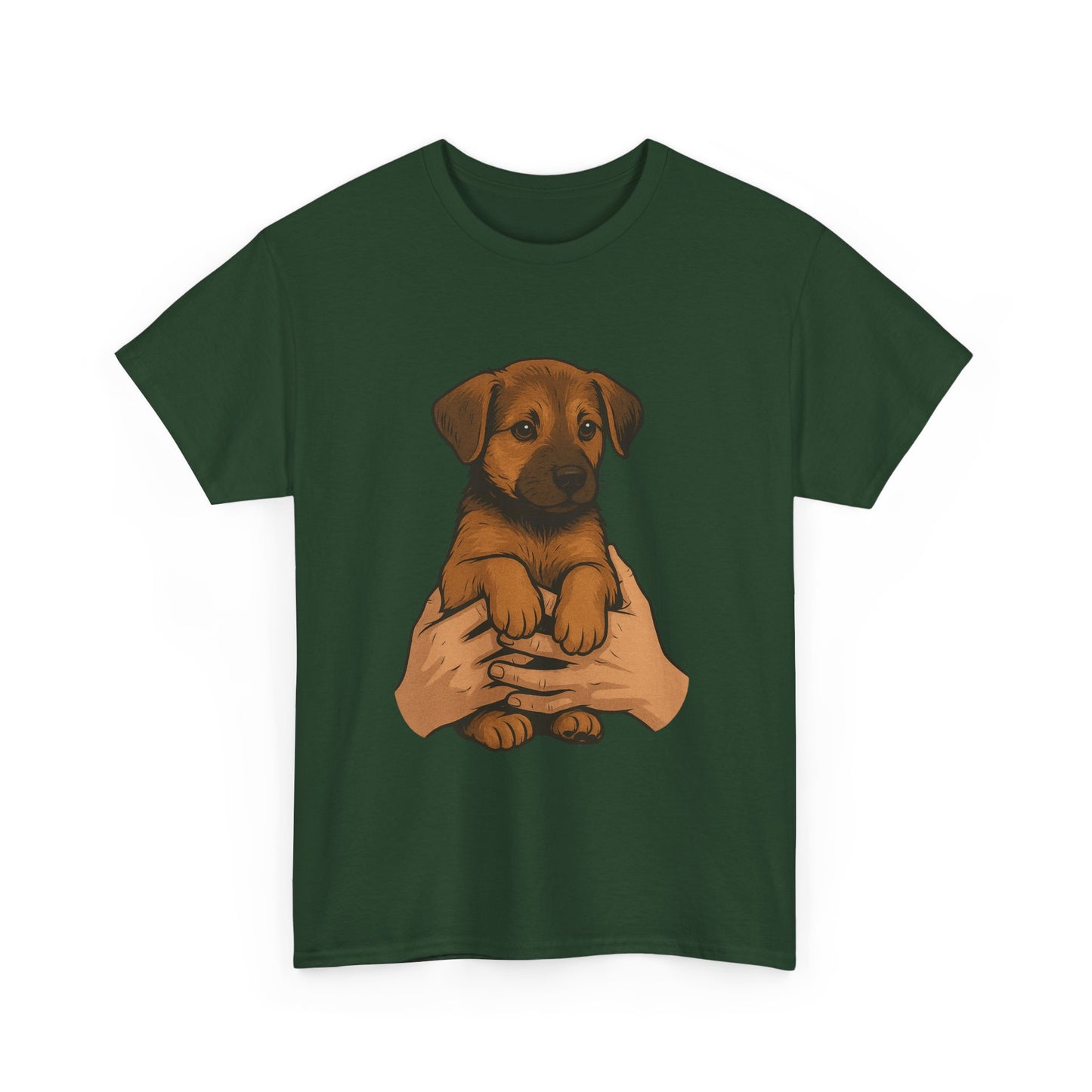 Adorable Puppy Love Unisex Tee - Perfect Gift for Dog Lovers, Animal Rescue Advocates, Pet Adoption Events, Casual Wear, Gift for Dogs