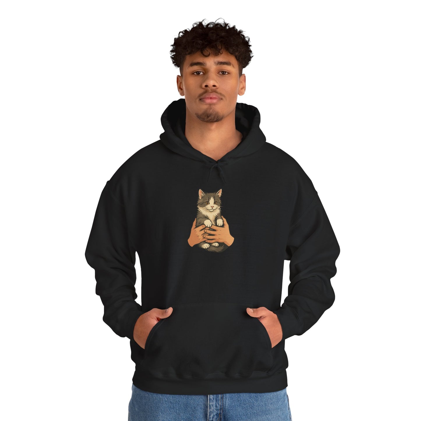 Cat Lover's Unisex Hoodie | Cozy Cat Sweatshirt, Gift for Cat Owners, Cute Animal Apparel, Perfect for Casual Outings, Birthday Present