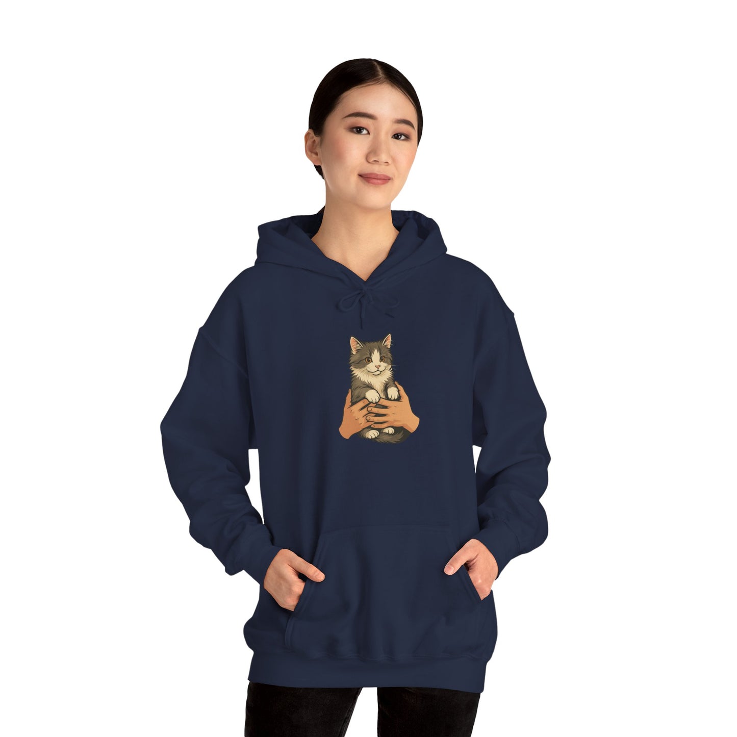 Cat Lover's Unisex Hoodie | Cozy Cat Sweatshirt, Gift for Cat Owners, Cute Animal Apparel, Perfect for Casual Outings, Birthday Present