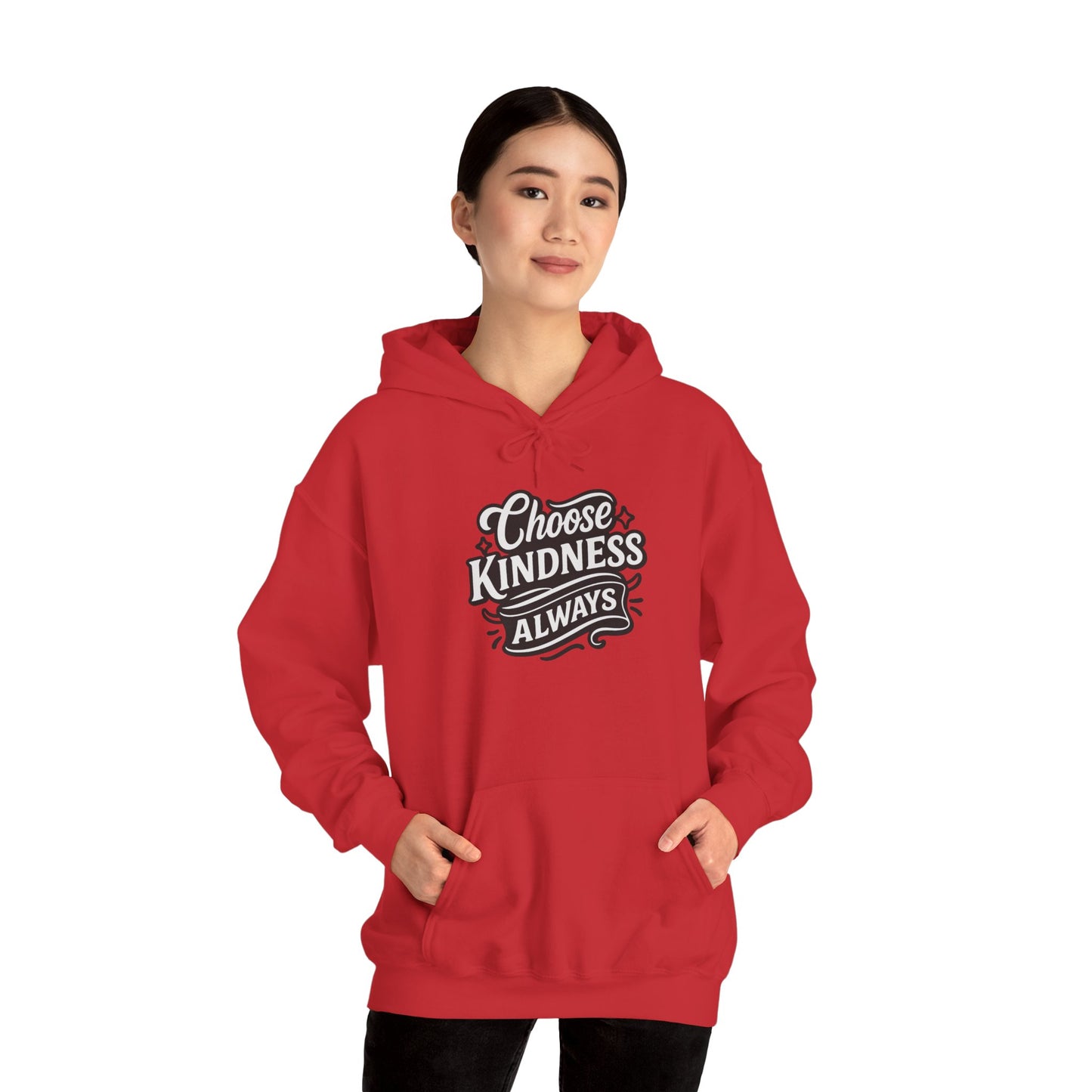 Choose Kindness Unisex Hoodie | Positive Vibes Sweatshirt | Gifts for Friends | Casual Comfort Wear | Ideal for Everyday & Holidays