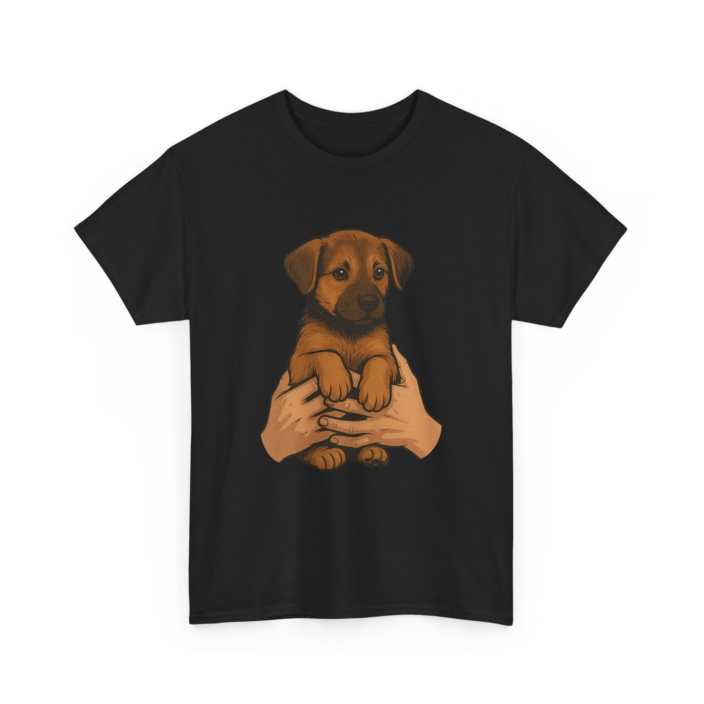 Adorable Puppy Love Unisex Tee - Perfect Gift for Dog Lovers, Animal Rescue Advocates, Pet Adoption Events, Casual Wear, Gift for Dogs