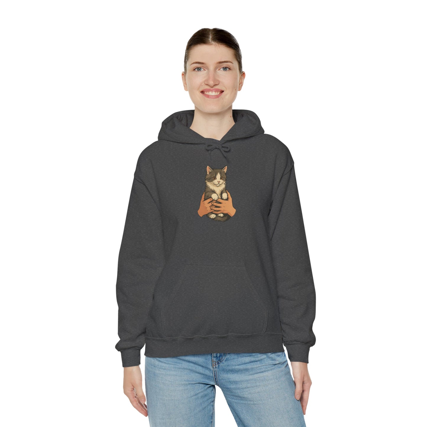 Cat Lover's Unisex Hoodie | Cozy Cat Sweatshirt, Gift for Cat Owners, Cute Animal Apparel, Perfect for Casual Outings, Birthday Present