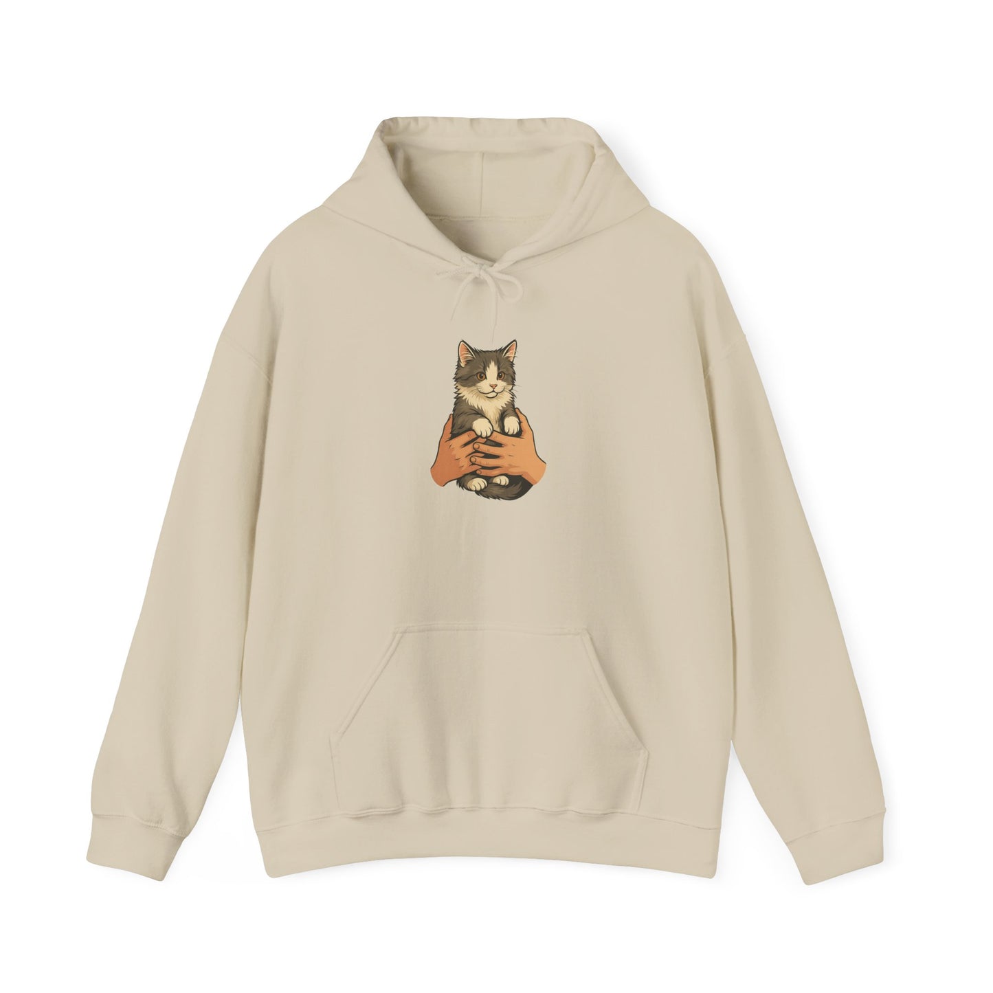 Cat Lover's Unisex Hoodie | Cozy Cat Sweatshirt, Gift for Cat Owners, Cute Animal Apparel, Perfect for Casual Outings, Birthday Present