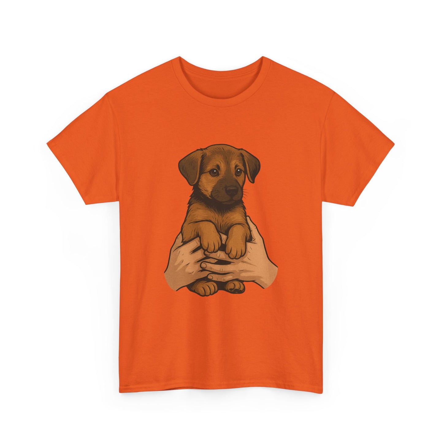Adorable Puppy Love Unisex Tee - Perfect Gift for Dog Lovers, Animal Rescue Advocates, Pet Adoption Events, Casual Wear, Gift for Dogs