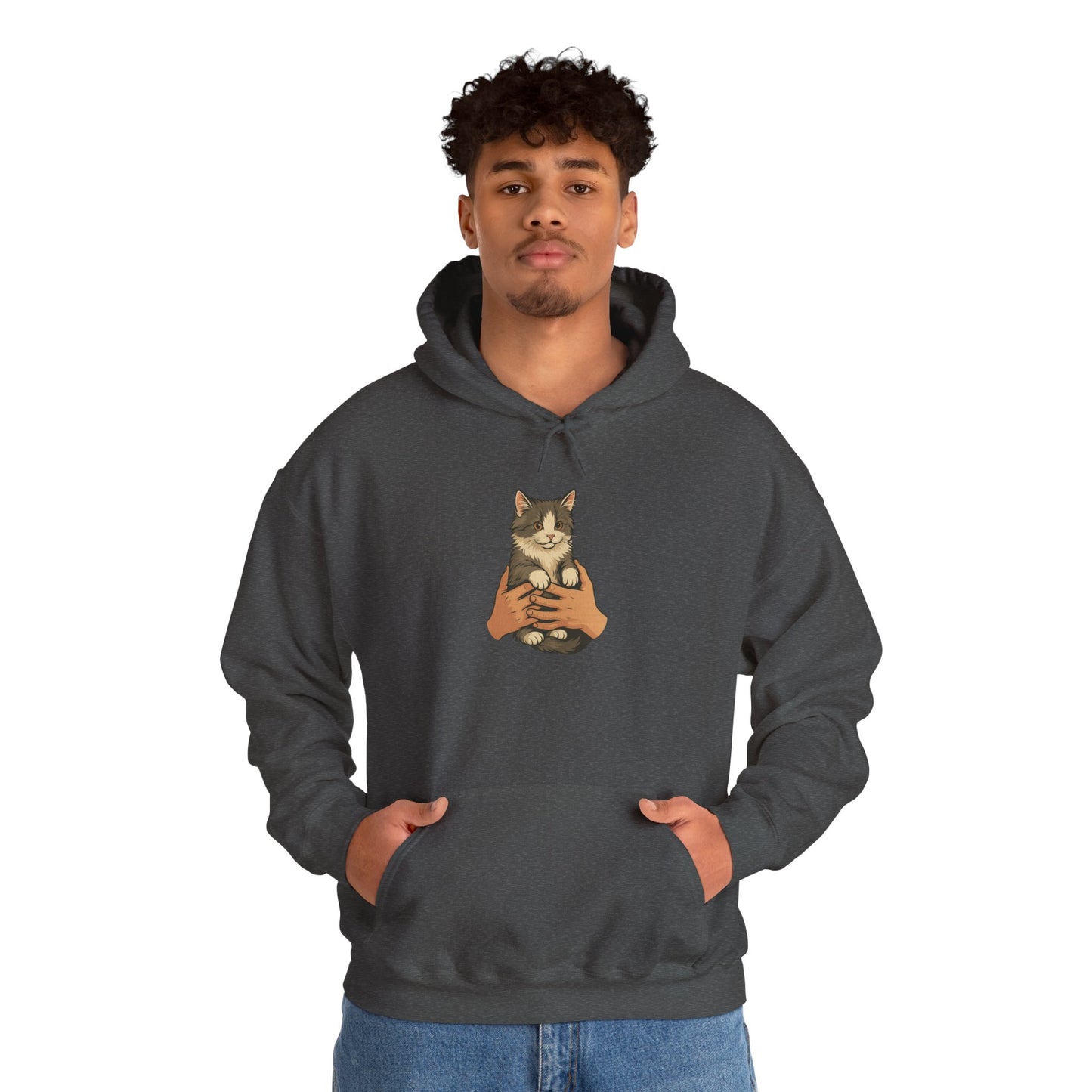 Cat Lover's Unisex Hoodie | Cozy Cat Sweatshirt, Gift for Cat Owners, Cute Animal Apparel, Perfect for Casual Outings, Birthday Present