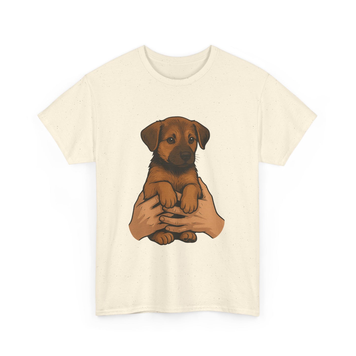 Adorable Puppy Love Unisex Tee - Perfect Gift for Dog Lovers, Animal Rescue Advocates, Pet Adoption Events, Casual Wear, Gift for Dogs