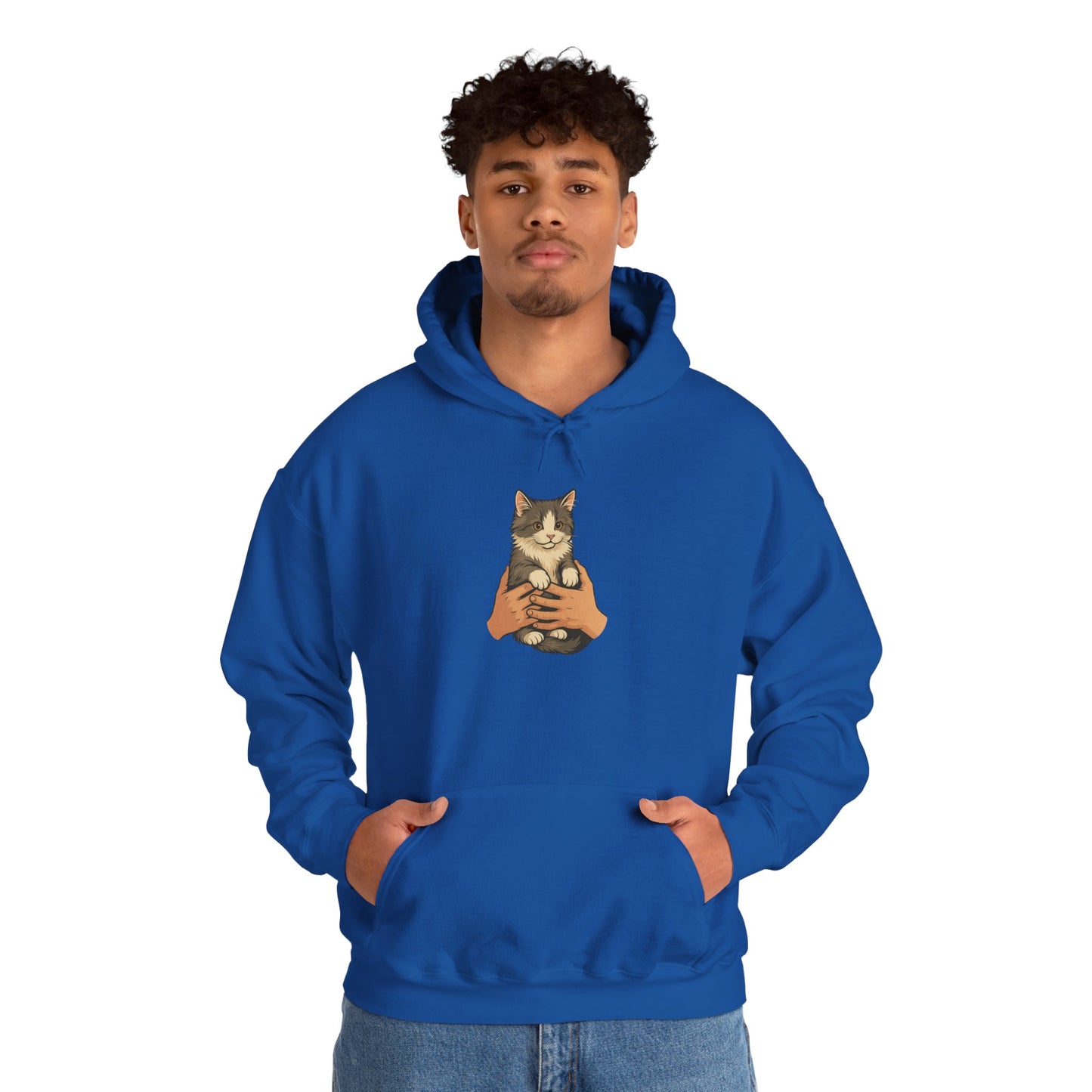 Cat Lover's Unisex Hoodie | Cozy Cat Sweatshirt, Gift for Cat Owners, Cute Animal Apparel, Perfect for Casual Outings, Birthday Present