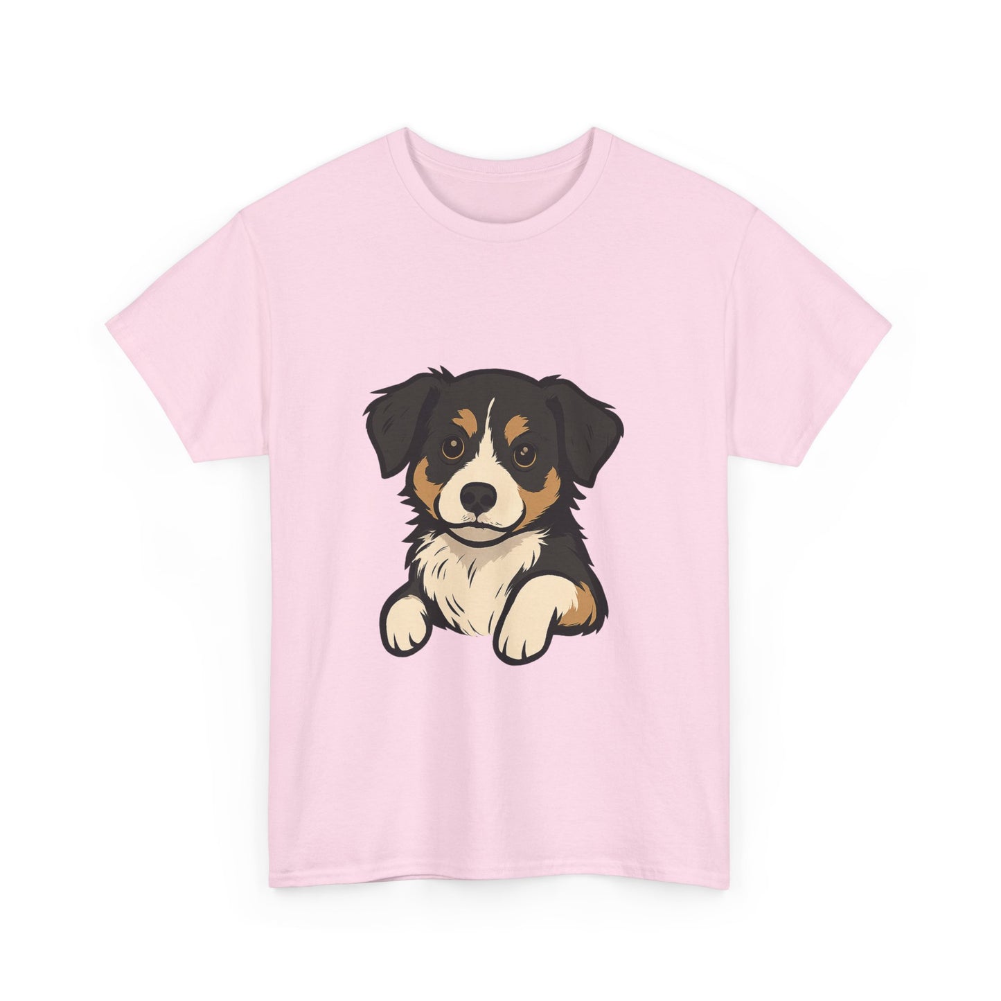 Adorable Dog Graphic Tee, Pet Lover Shirt, Gift for Dog Owners, Casual Everyday Wear, Doggie Vibes T-Shirt