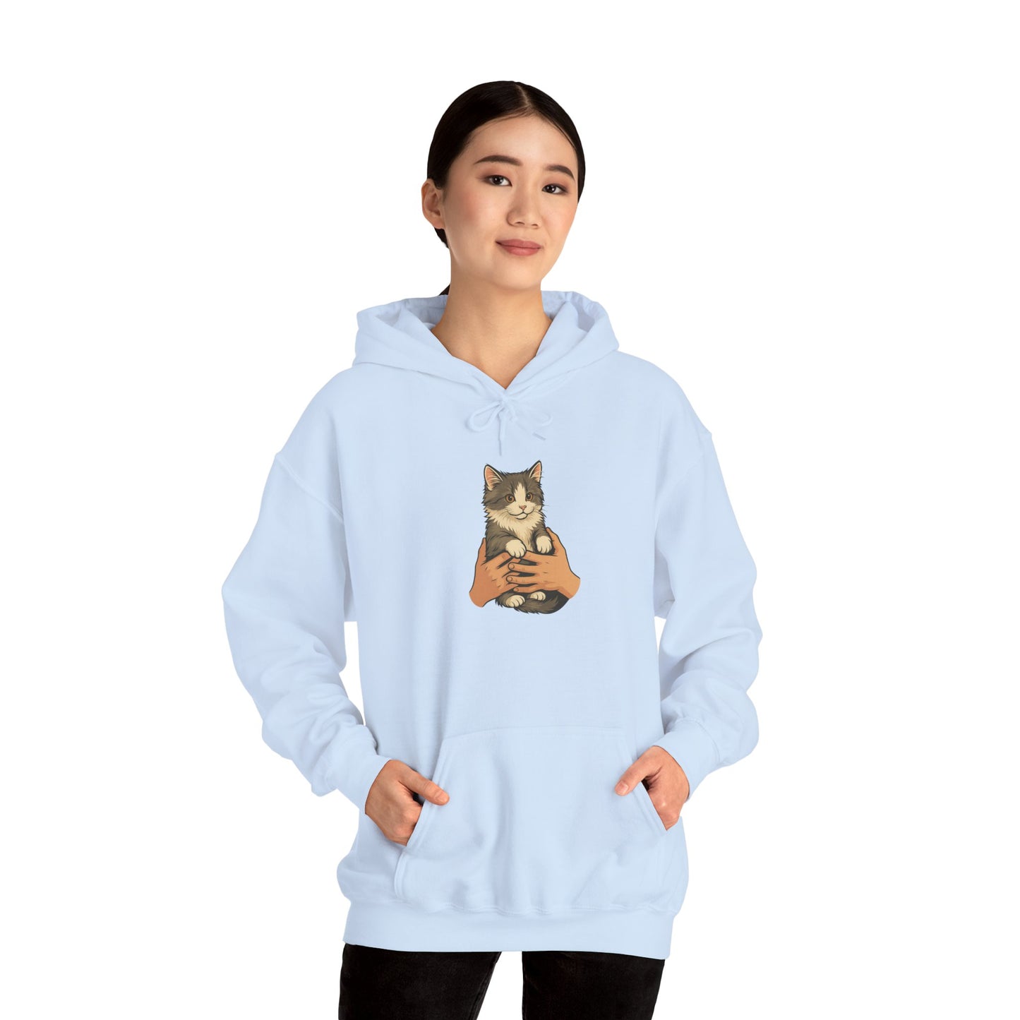 Cat Lover's Unisex Hoodie | Cozy Cat Sweatshirt, Gift for Cat Owners, Cute Animal Apparel, Perfect for Casual Outings, Birthday Present