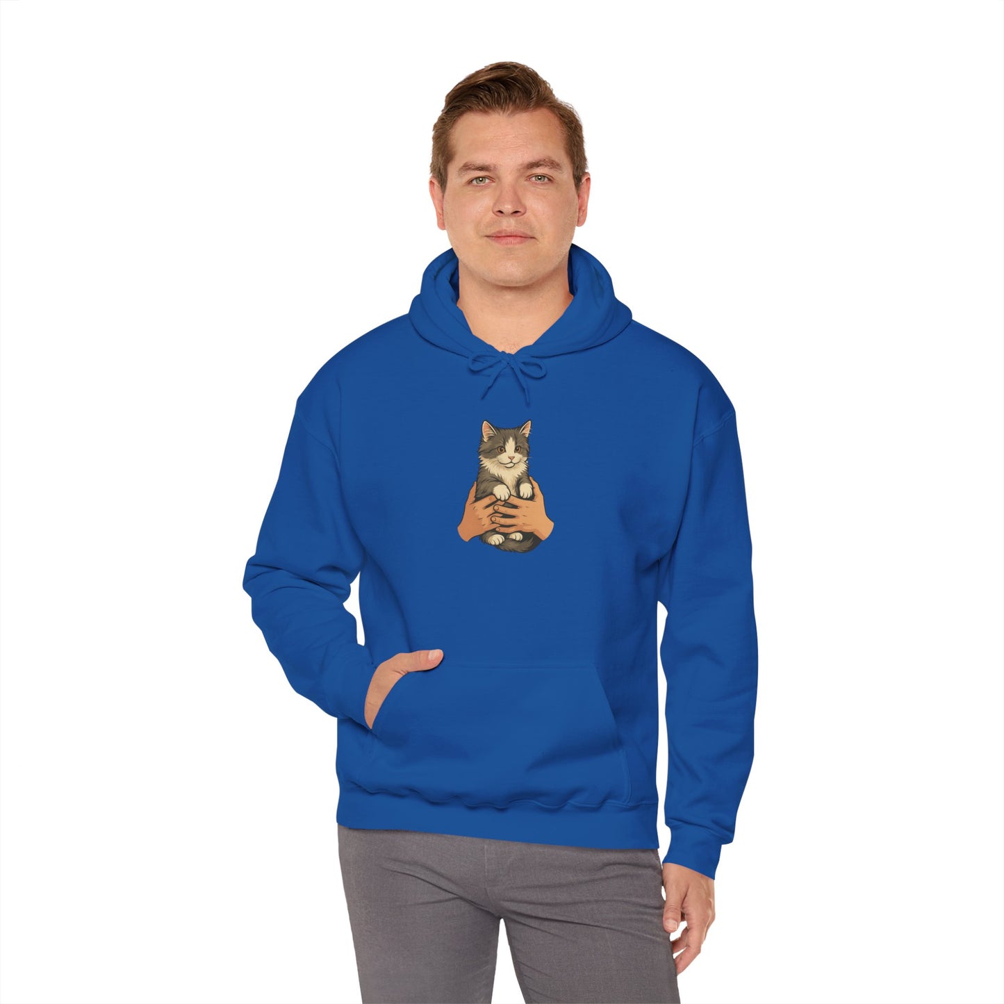 Cat Lover's Unisex Hoodie | Cozy Cat Sweatshirt, Gift for Cat Owners, Cute Animal Apparel, Perfect for Casual Outings, Birthday Present