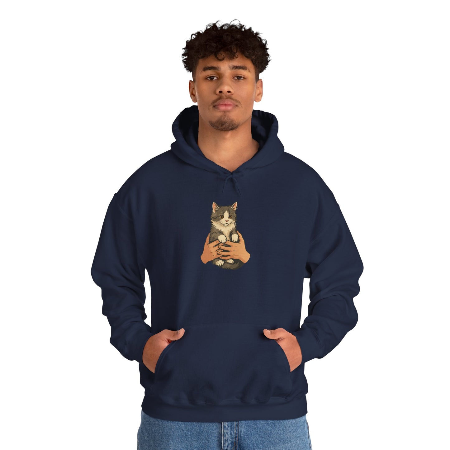 Cat Lover's Unisex Hoodie | Cozy Cat Sweatshirt, Gift for Cat Owners, Cute Animal Apparel, Perfect for Casual Outings, Birthday Present