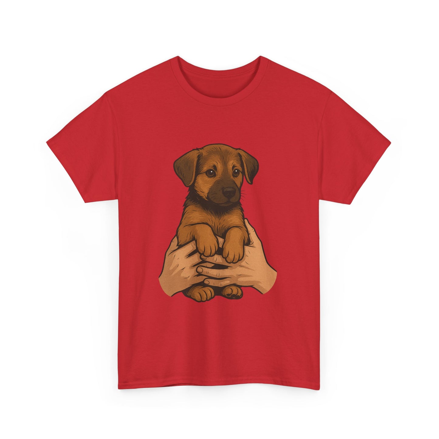 Adorable Puppy Love Unisex Tee - Perfect Gift for Dog Lovers, Animal Rescue Advocates, Pet Adoption Events, Casual Wear, Gift for Dogs