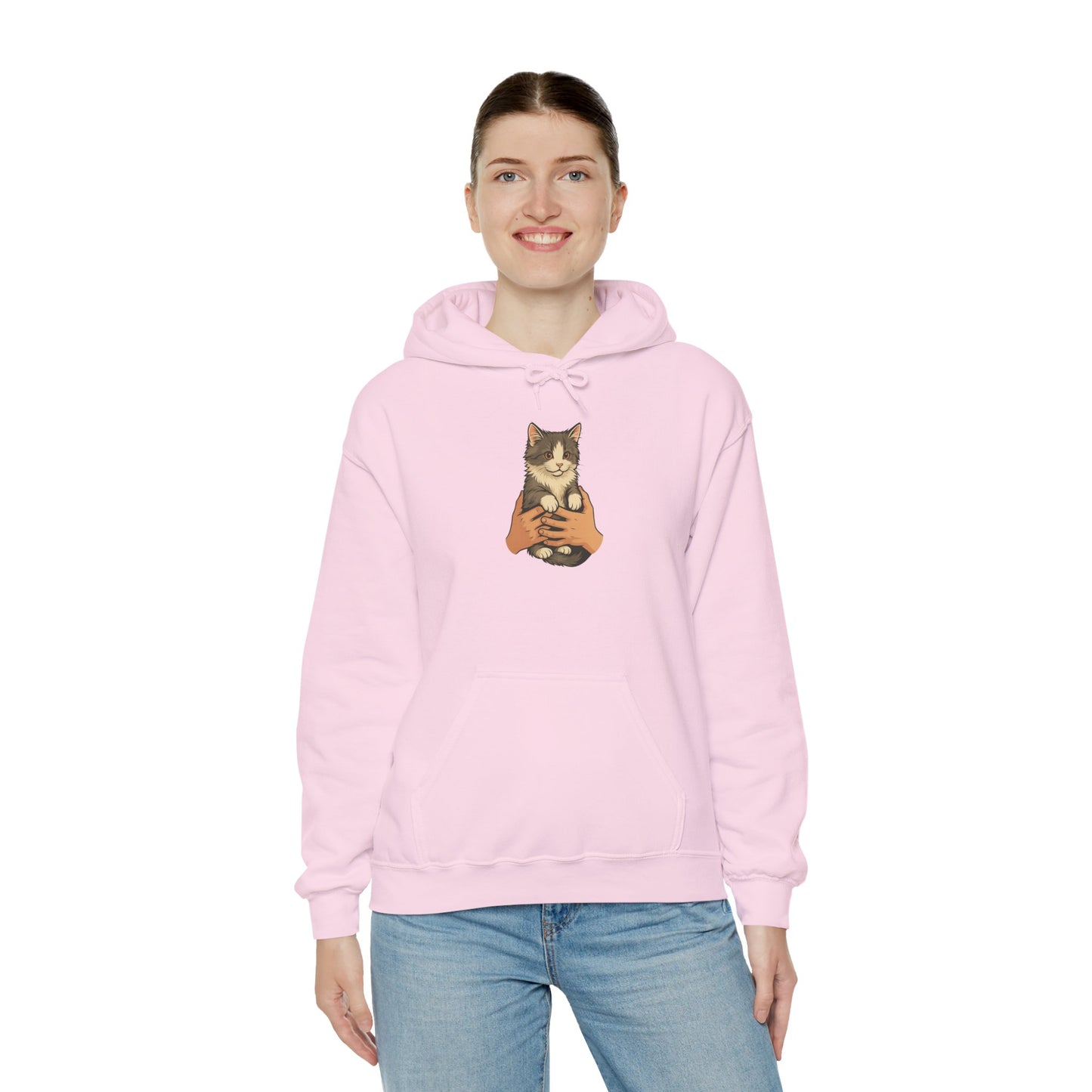 Cat Lover's Unisex Hoodie | Cozy Cat Sweatshirt, Gift for Cat Owners, Cute Animal Apparel, Perfect for Casual Outings, Birthday Present