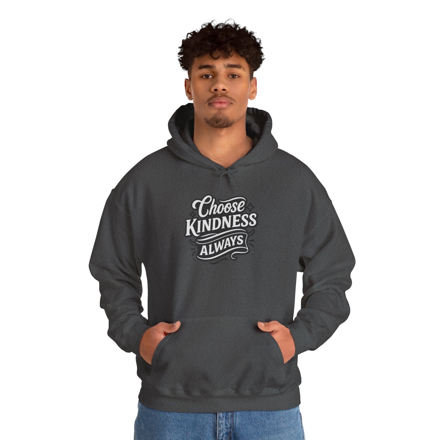 Choose Kindness Unisex Hoodie | Positive Vibes Sweatshirt | Gifts for Friends | Casual Comfort Wear | Ideal for Everyday & Holidays