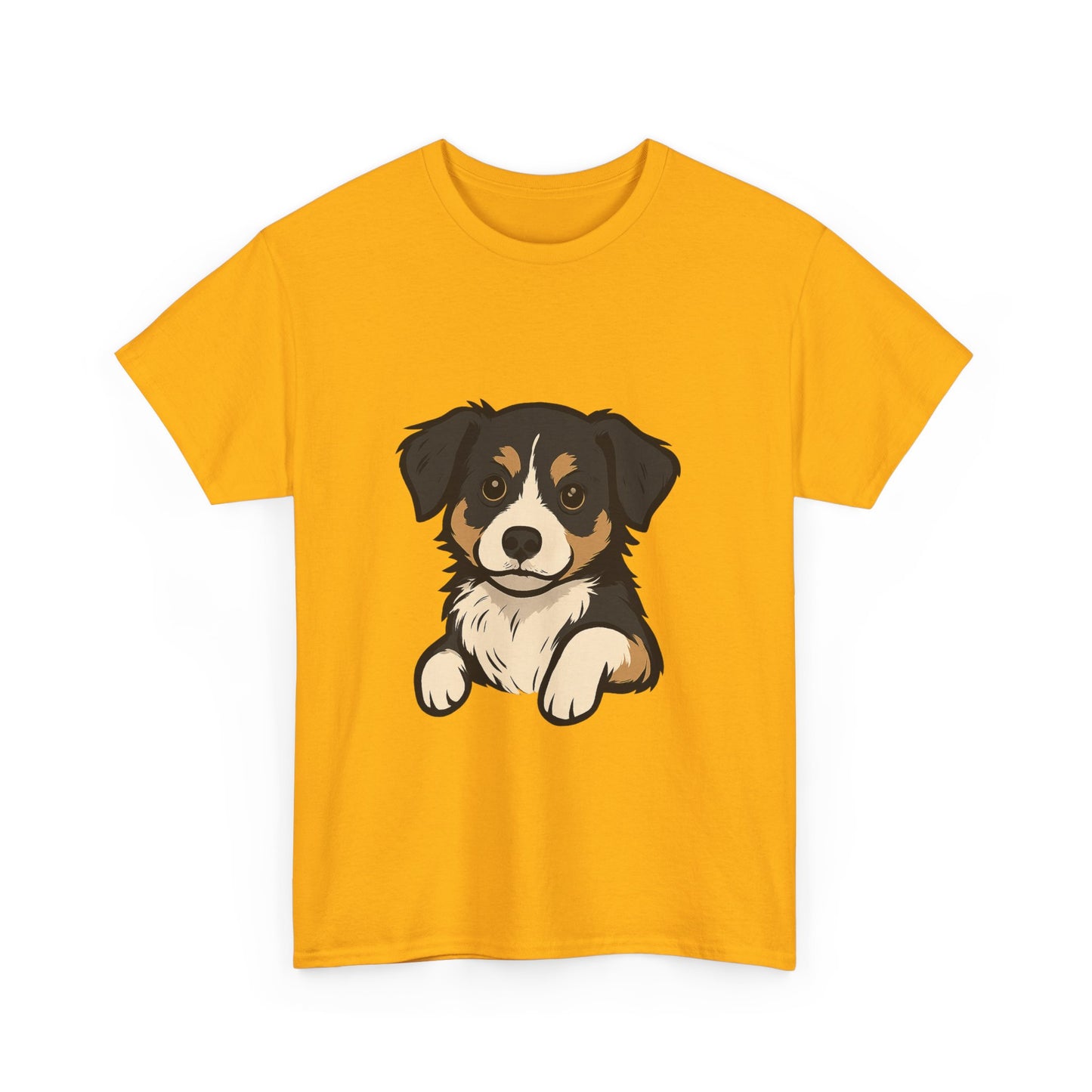 Adorable Dog Graphic Tee, Pet Lover Shirt, Gift for Dog Owners, Casual Everyday Wear, Doggie Vibes T-Shirt