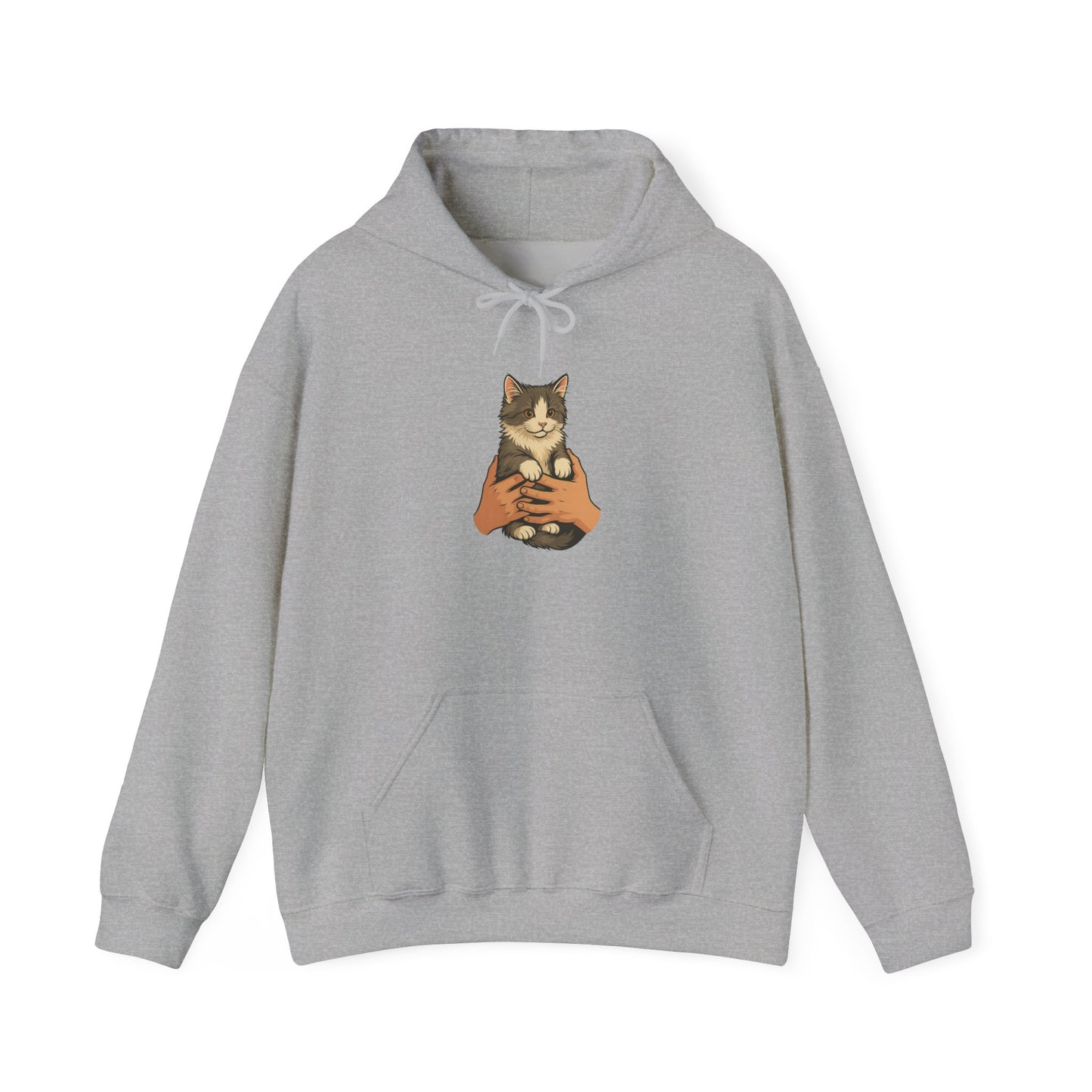 Cat Lover's Unisex Hoodie | Cozy Cat Sweatshirt, Gift for Cat Owners, Cute Animal Apparel, Perfect for Casual Outings, Birthday Present
