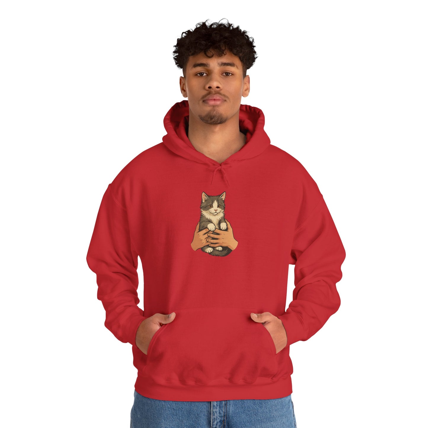 Cat Lover's Unisex Hoodie | Cozy Cat Sweatshirt, Gift for Cat Owners, Cute Animal Apparel, Perfect for Casual Outings, Birthday Present