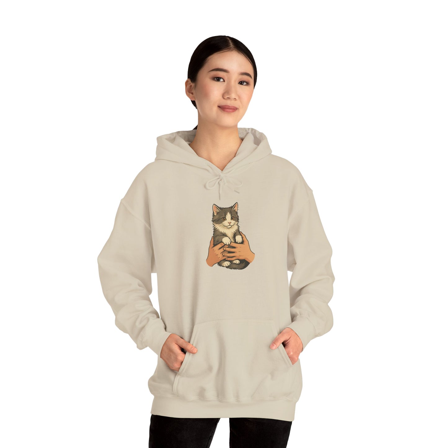 Cat Lover's Unisex Hoodie | Cozy Cat Sweatshirt, Gift for Cat Owners, Cute Animal Apparel, Perfect for Casual Outings, Birthday Present