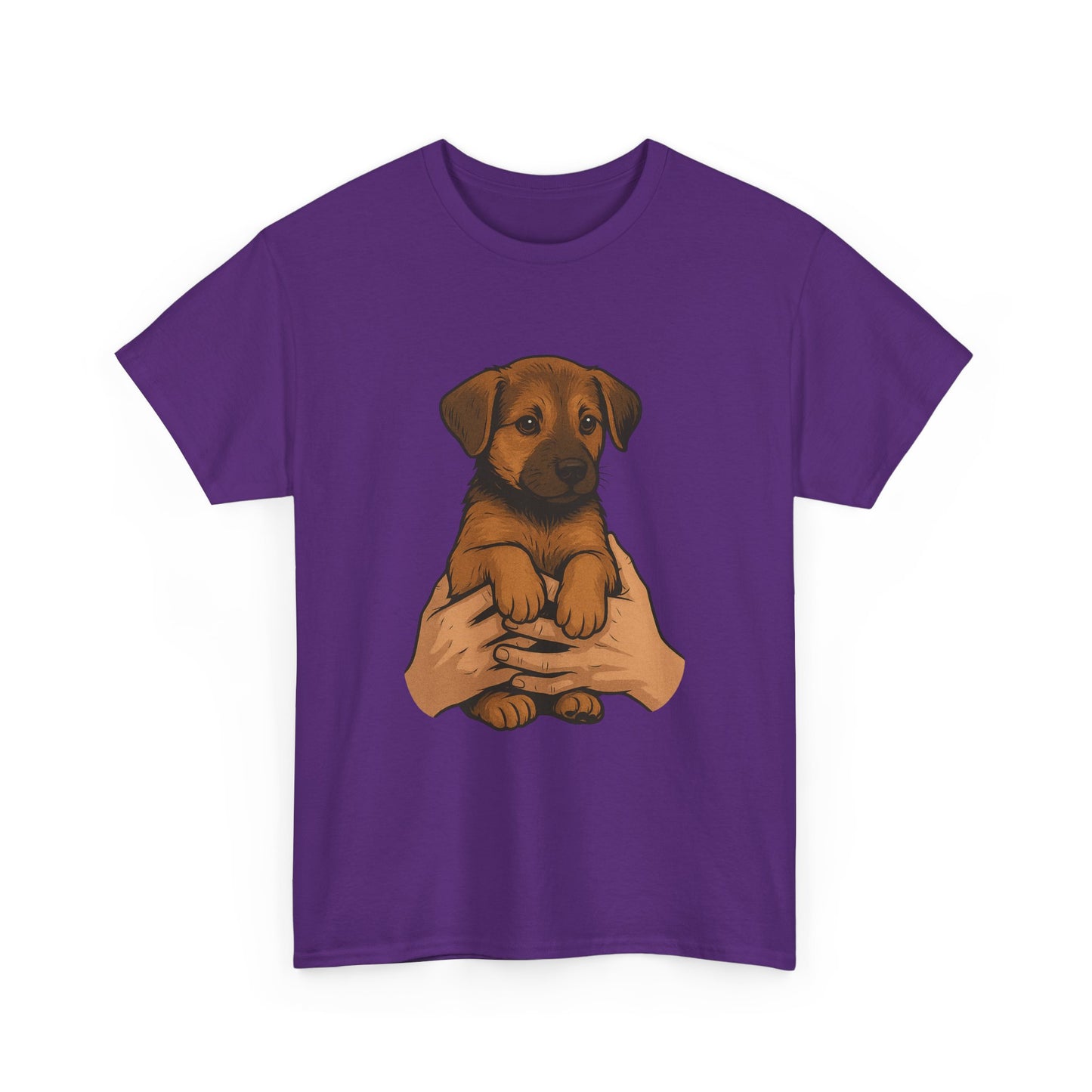 Adorable Puppy Love Unisex Tee - Perfect Gift for Dog Lovers, Animal Rescue Advocates, Pet Adoption Events, Casual Wear, Gift for Dogs