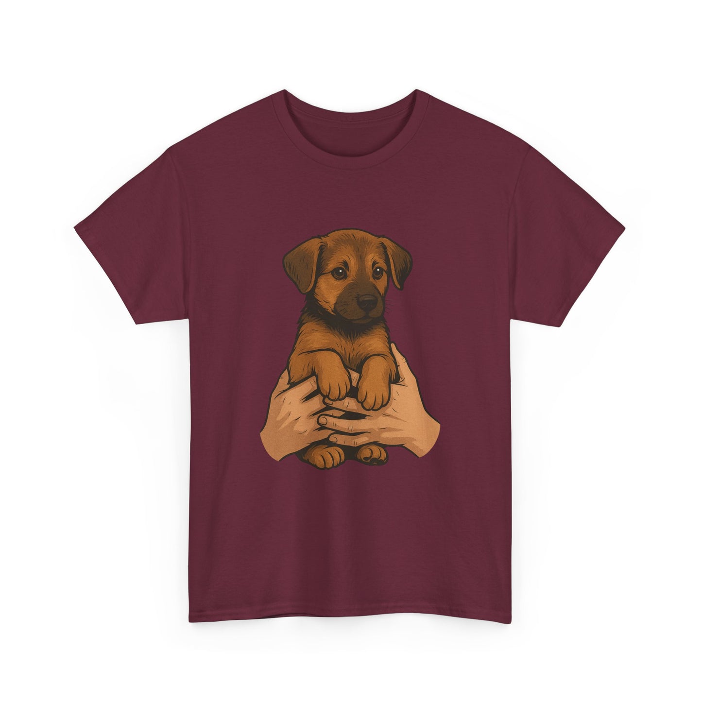 Adorable Puppy Love Unisex Tee - Perfect Gift for Dog Lovers, Animal Rescue Advocates, Pet Adoption Events, Casual Wear, Gift for Dogs