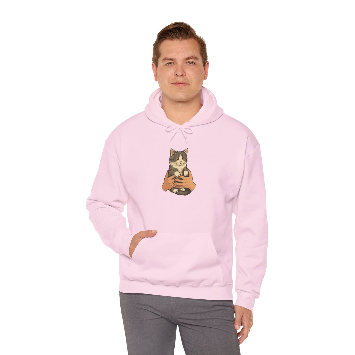 Cat Lover's Unisex Hoodie | Cozy Cat Sweatshirt, Gift for Cat Owners, Cute Animal Apparel, Perfect for Casual Outings, Birthday Present