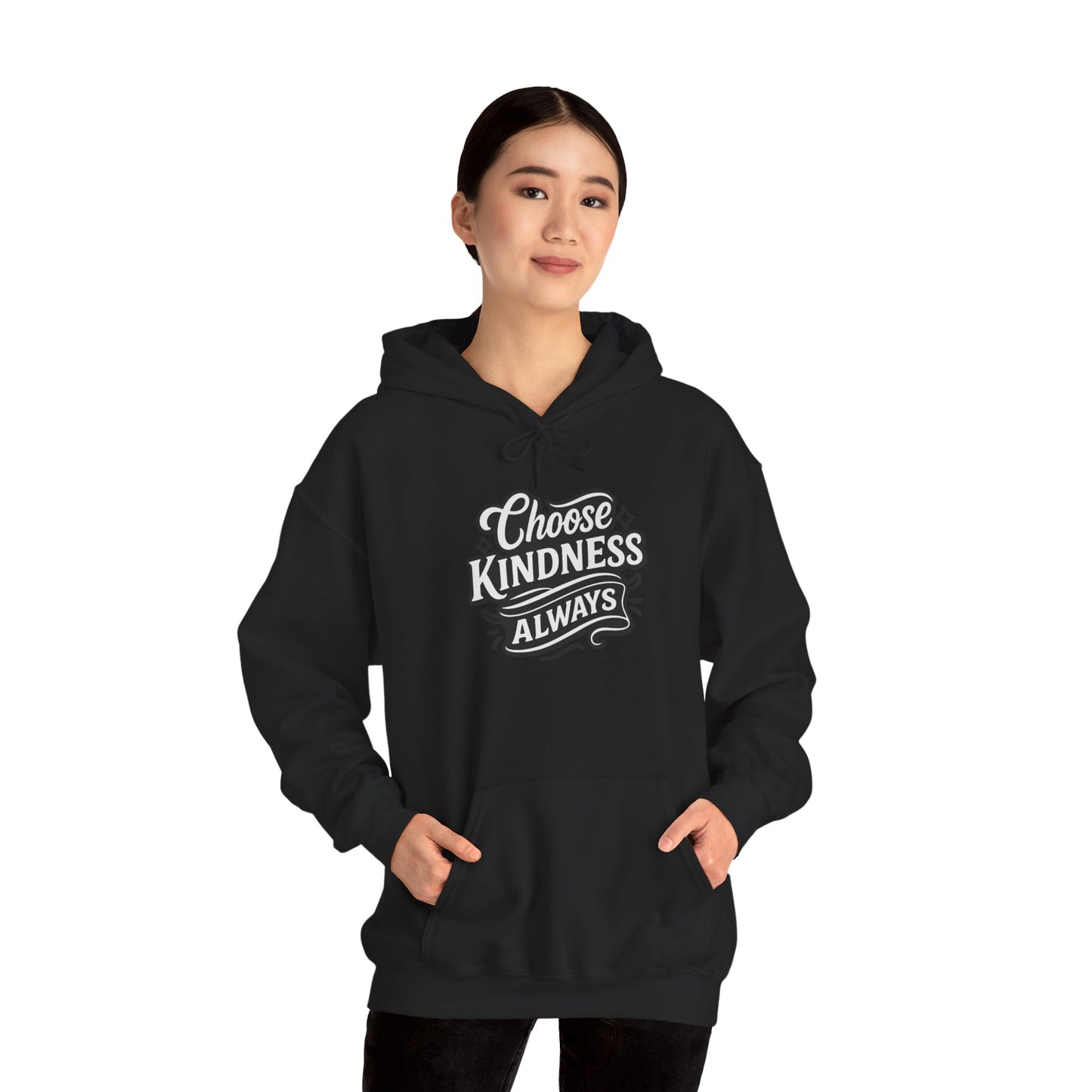 Choose Kindness Unisex Hoodie | Positive Vibes Sweatshirt | Gifts for Friends | Casual Comfort Wear | Ideal for Everyday & Holidays