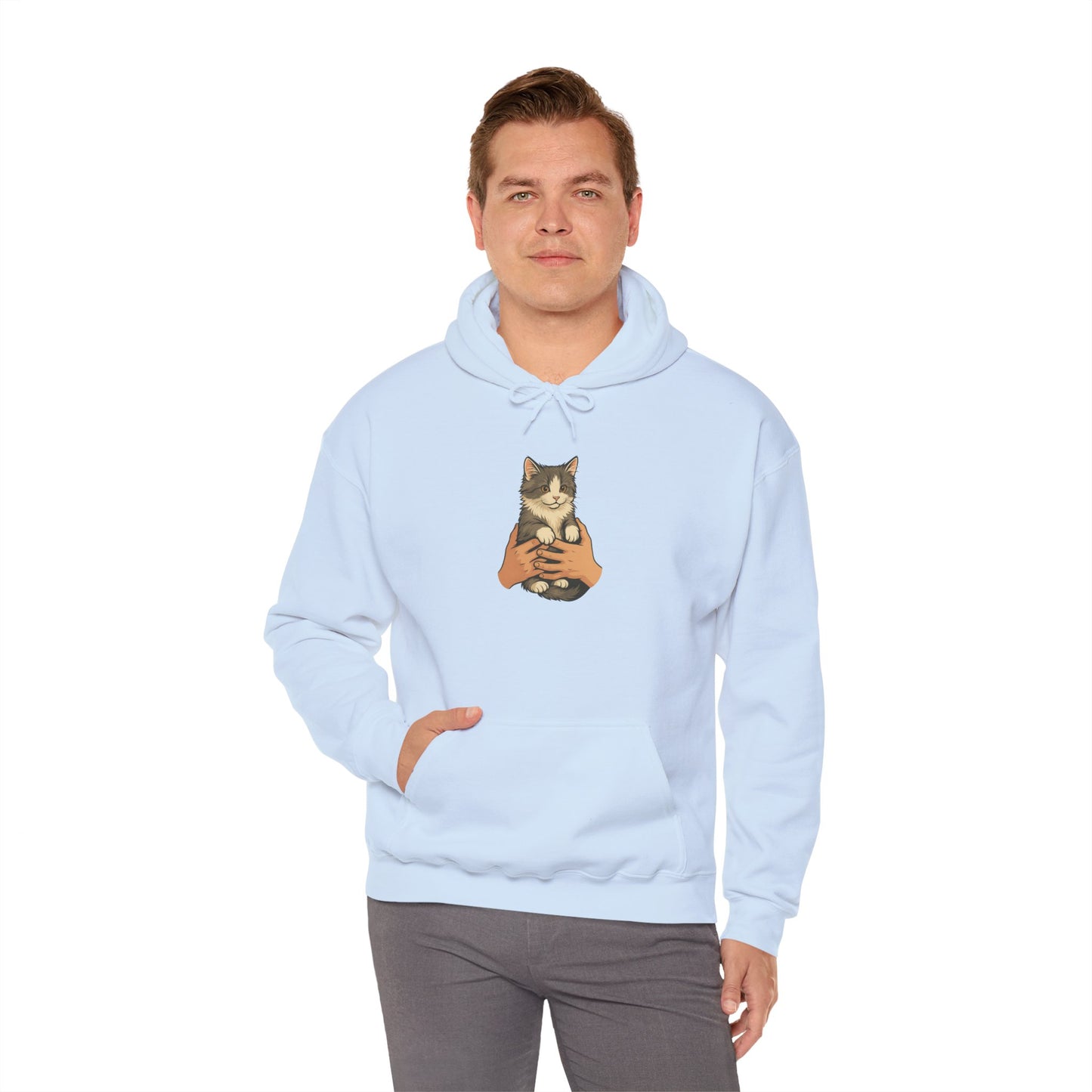 Cat Lover's Unisex Hoodie | Cozy Cat Sweatshirt, Gift for Cat Owners, Cute Animal Apparel, Perfect for Casual Outings, Birthday Present