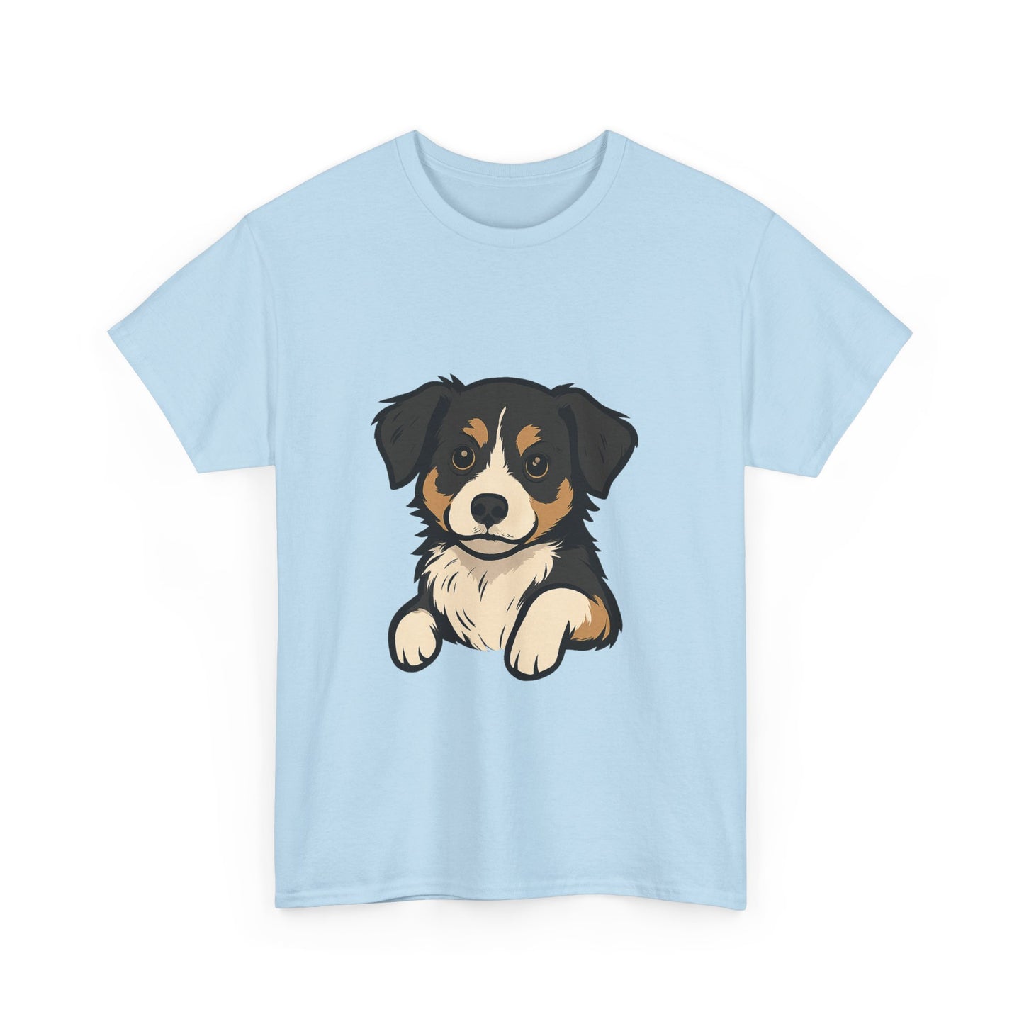 Adorable Dog Graphic Tee, Pet Lover Shirt, Gift for Dog Owners, Casual Everyday Wear, Doggie Vibes T-Shirt